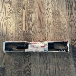 Black Roof Rack Locking Hook - Pair